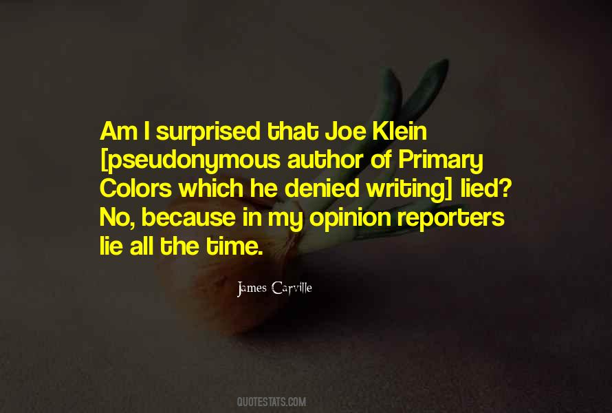 Quotes About Primary Colors #1007008