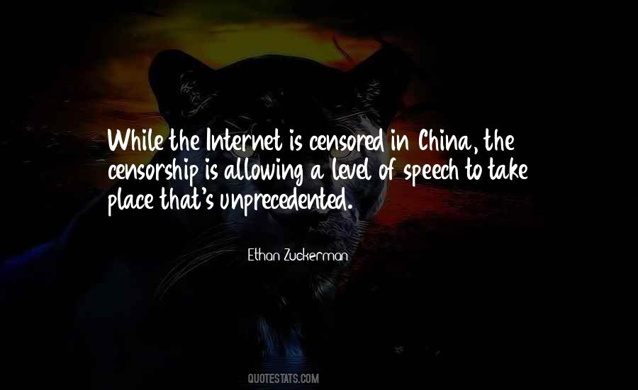 Internet Speech Quotes #1414863