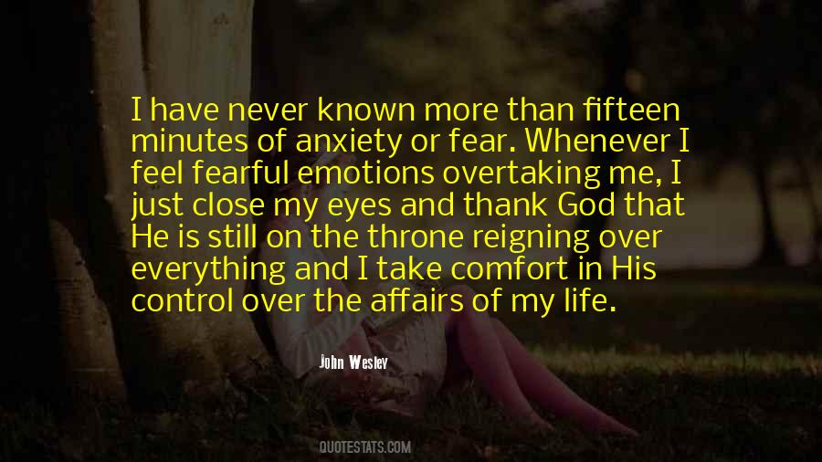 Quotes About Control And Fear #100325