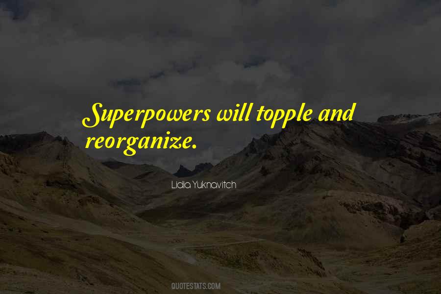 Quotes About Topple #1485388