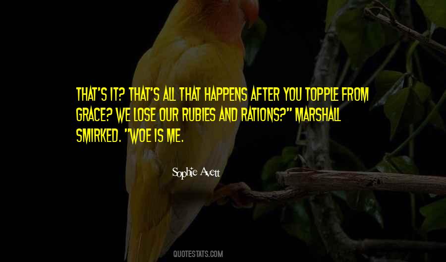 Quotes About Topple #1798050