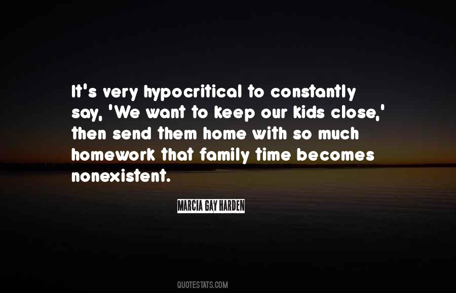 Quotes About Hypocritical Family #1270556