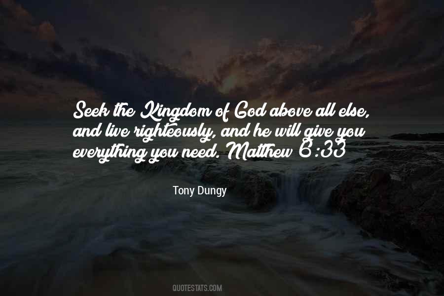 Quotes About The Kingdom Of God #1014447
