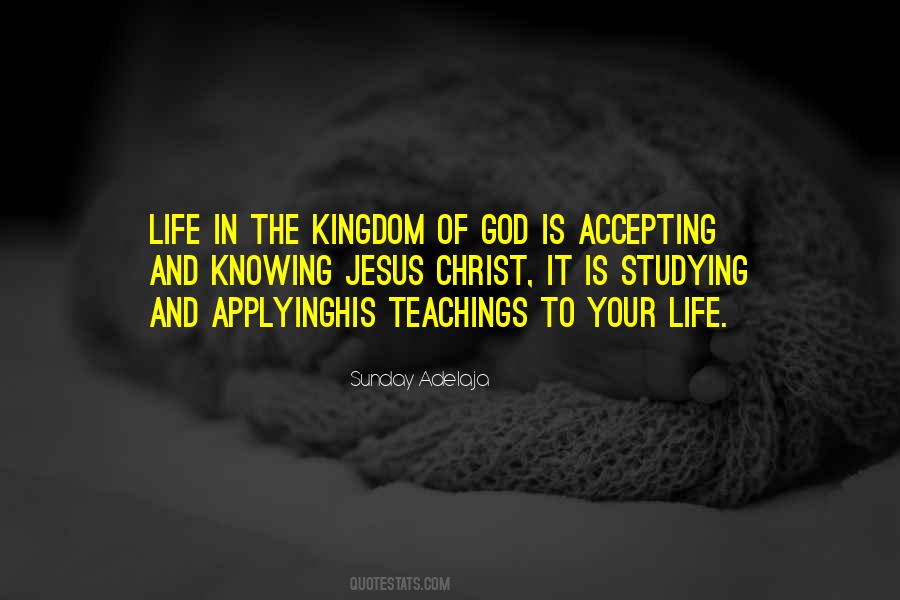 Quotes About The Kingdom Of God #1055036