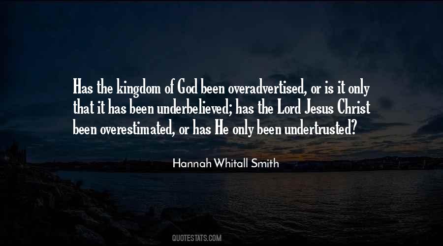 Quotes About The Kingdom Of God #1062585