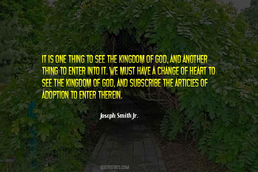 Quotes About The Kingdom Of God #1700660