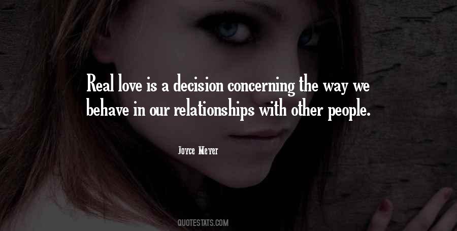 Quotes About Real Love Relationships #317482