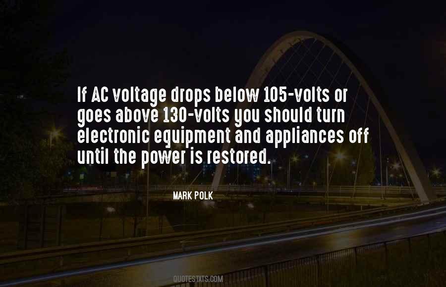 Quotes About Voltage #717827