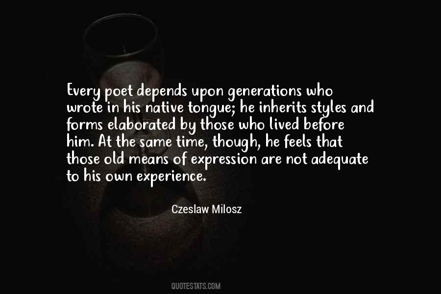 Quotes About Same Old Same Old #119177