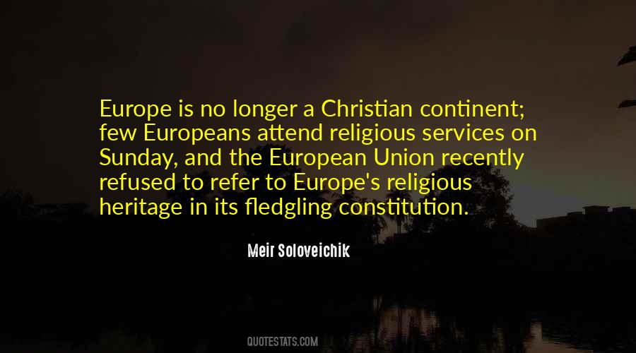 Christian Heritage Quotes #1801802