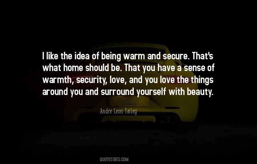 Quotes About Secure Love #1642013