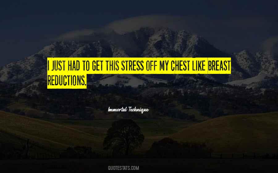 Quotes About Stress Reduction #213429