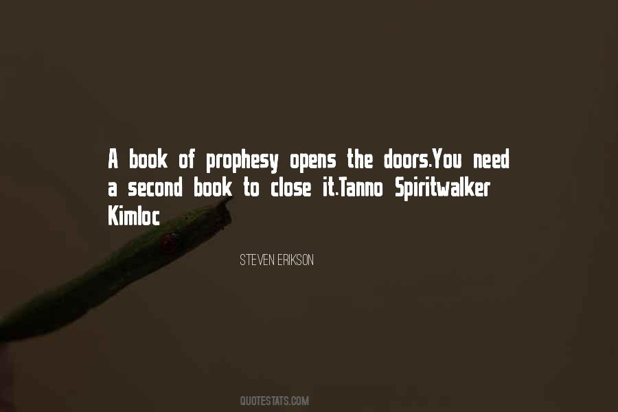 Quotes About Prophesy #1126879