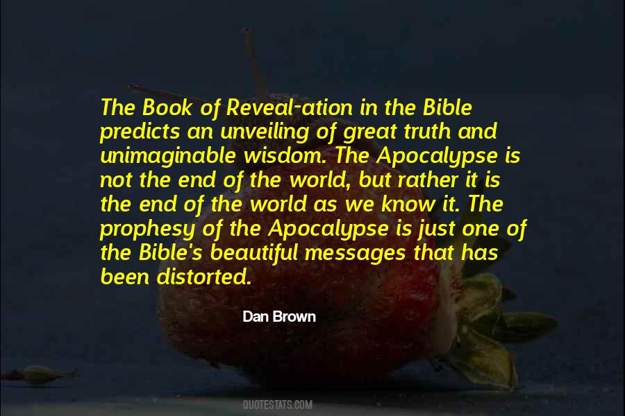 Quotes About Prophesy #1808928