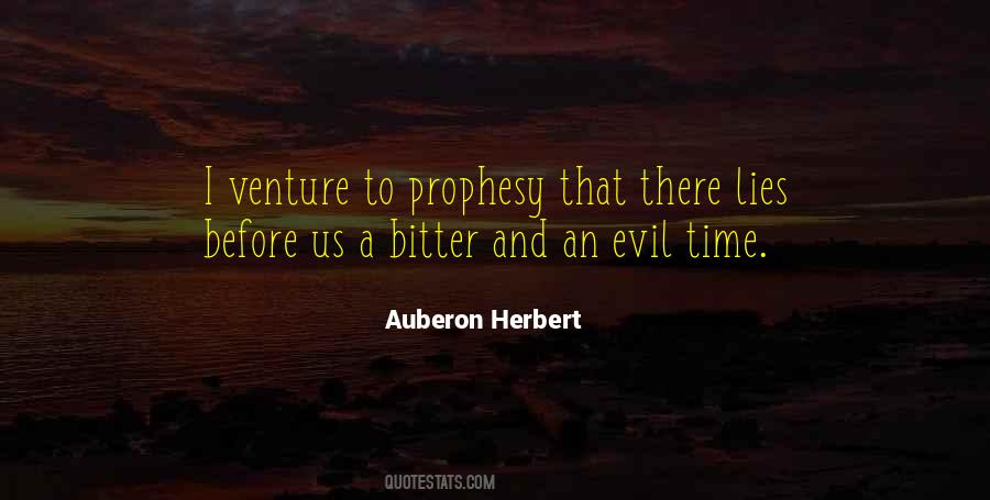 Quotes About Prophesy #201100