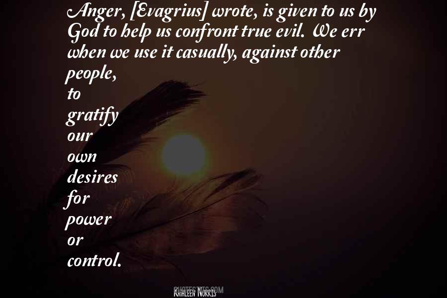 Quotes About Anger Control #1349714