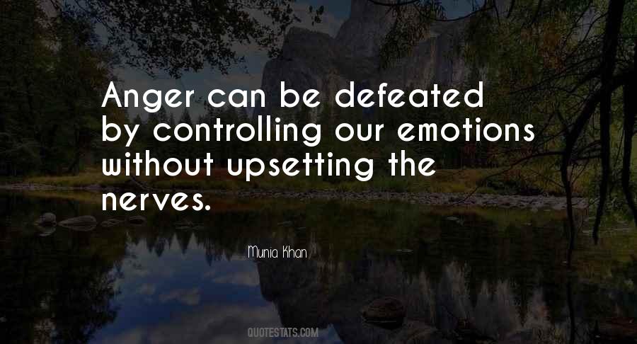 Quotes About Anger Control #179708