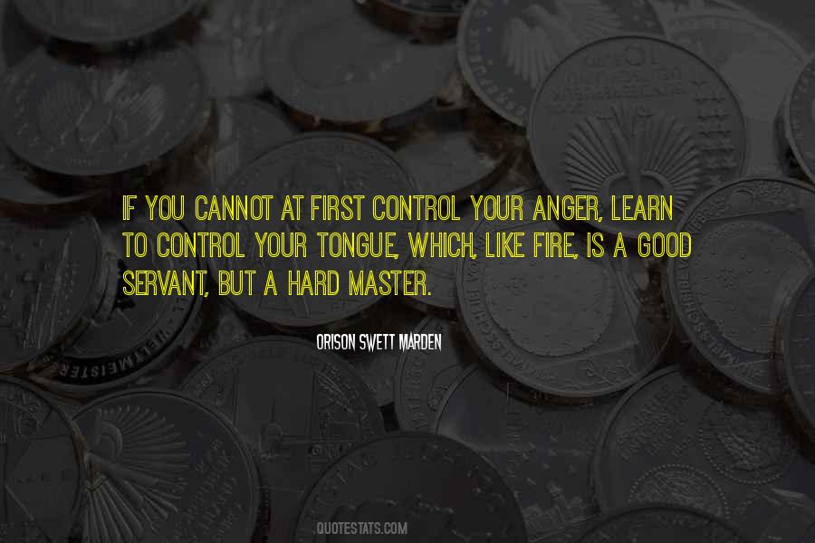 Quotes About Anger Control #426921