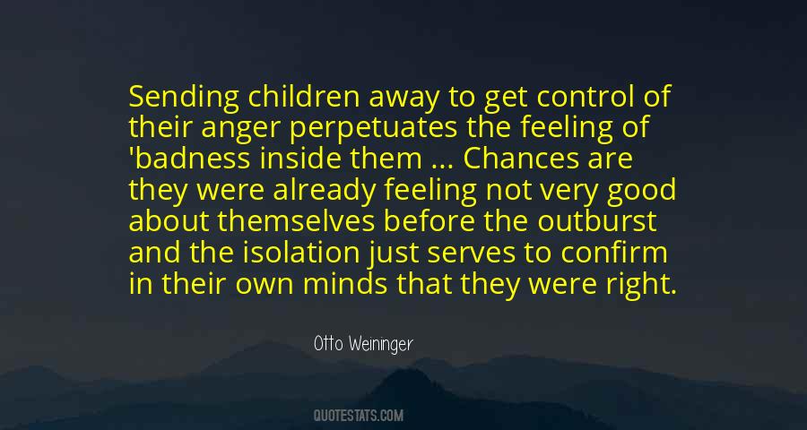 Quotes About Anger Control #494719