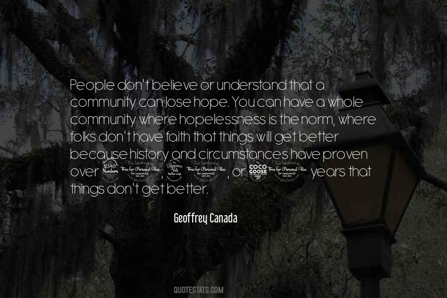 Quotes About Hope And Hopelessness #1437960