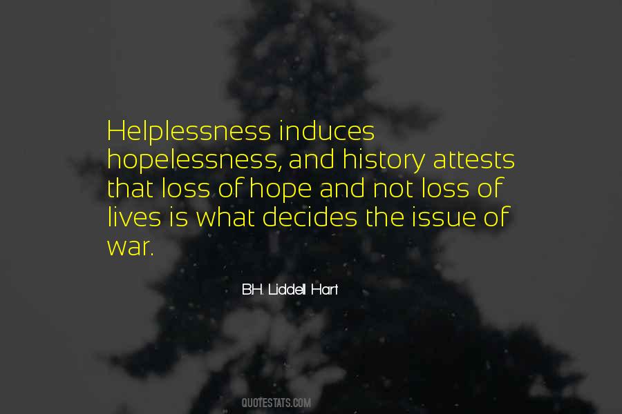 Quotes About Hope And Hopelessness #1762985