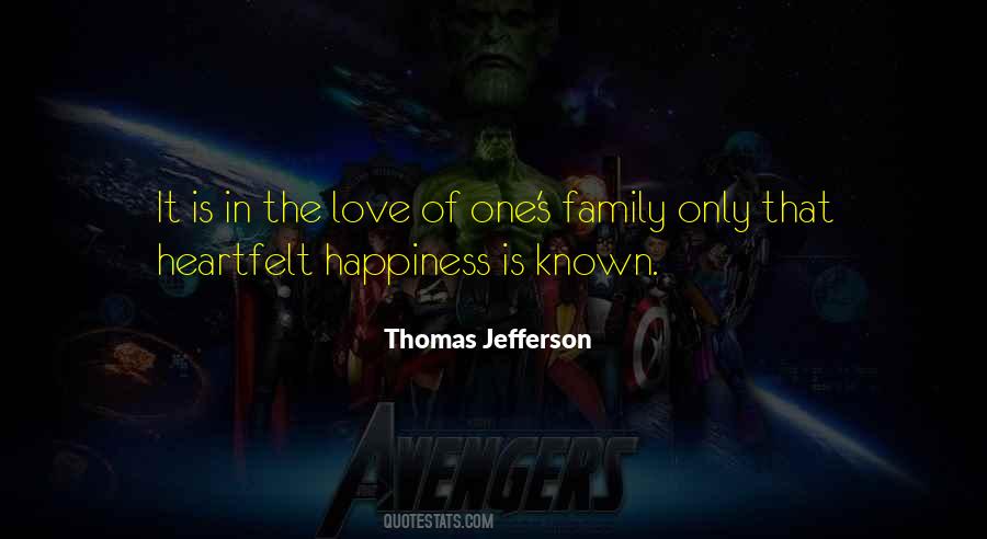Quotes About Happiness In The Family #656288