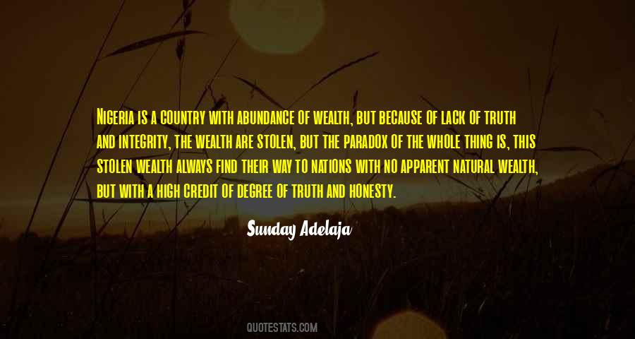Abundance Of Wealth Quotes #1269861