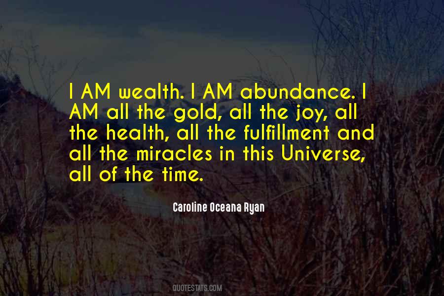 Abundance Of Wealth Quotes #364793