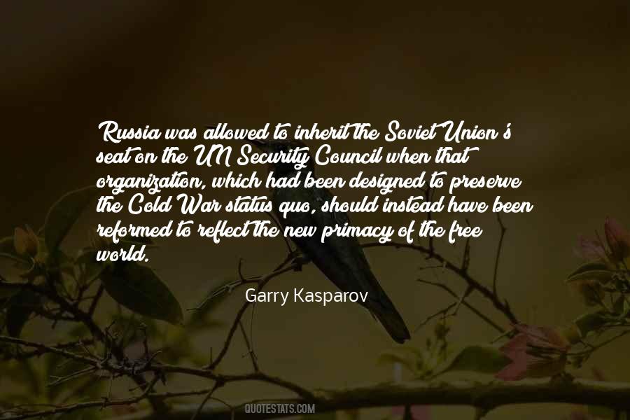 Quotes About Soviet Union #1126739