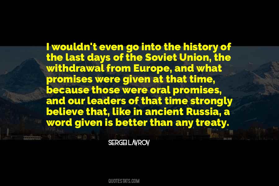 Quotes About Soviet Union #1698206