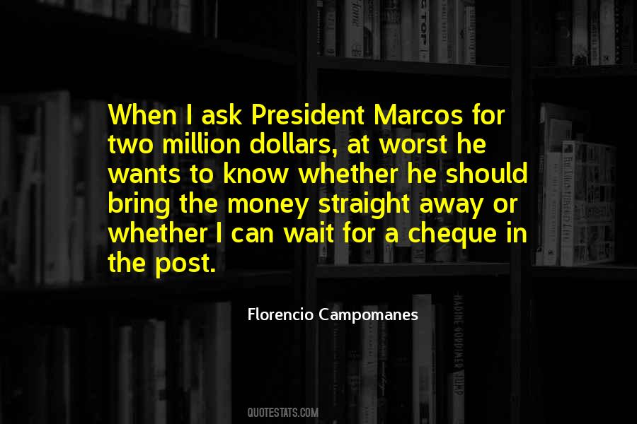 Quotes About Marcos #481750