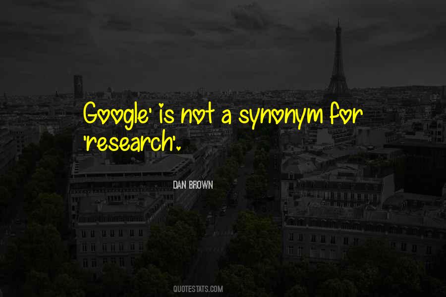 Quotes About Research #1716997