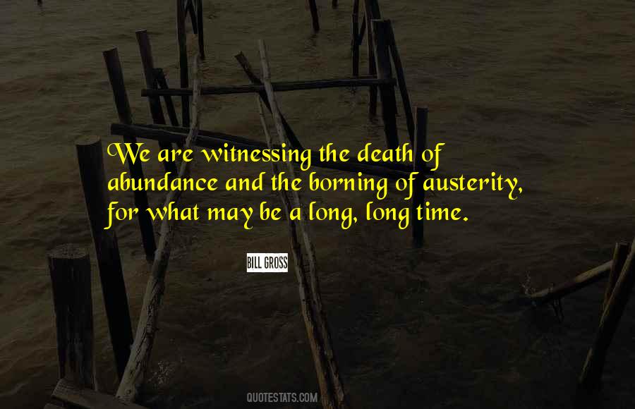 Quotes About Witnessing Death #391064