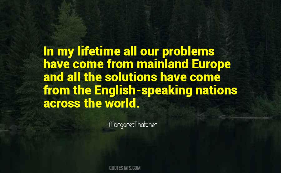 Quotes About Problems In The World #149458