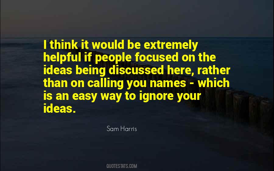 Focused People Quotes #314506