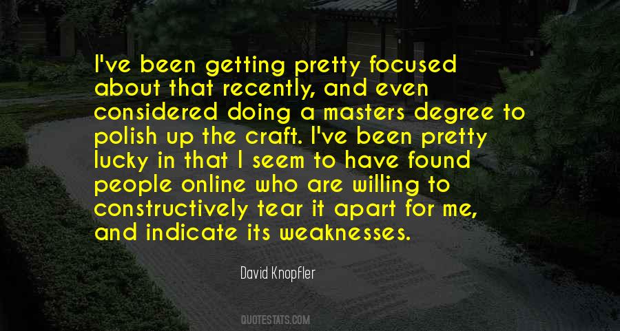 Focused People Quotes #687650
