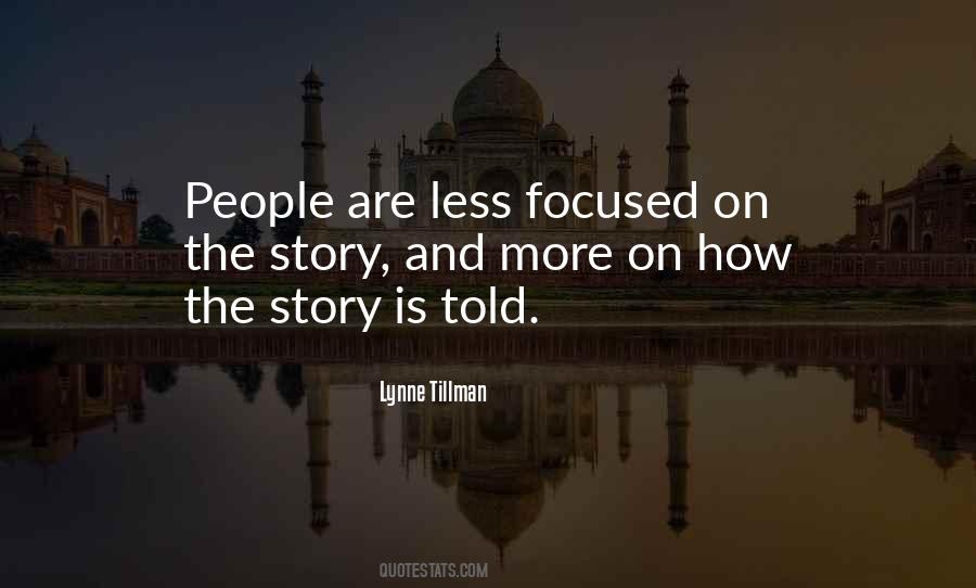 Focused People Quotes #84203