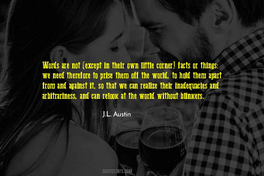 Quotes About Blinkers #1638020