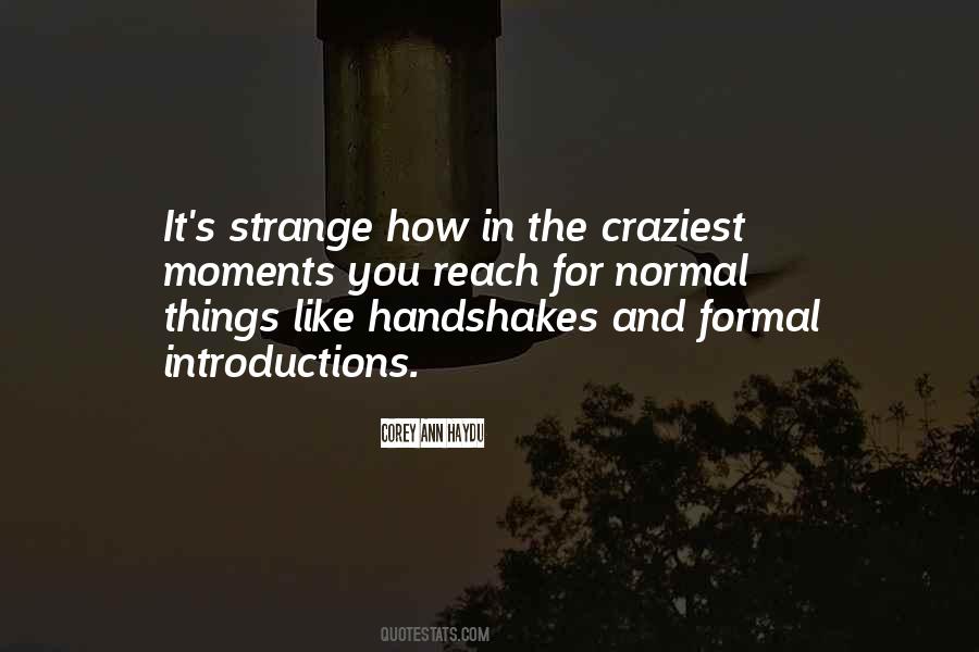 Quotes About Handshakes #1262794