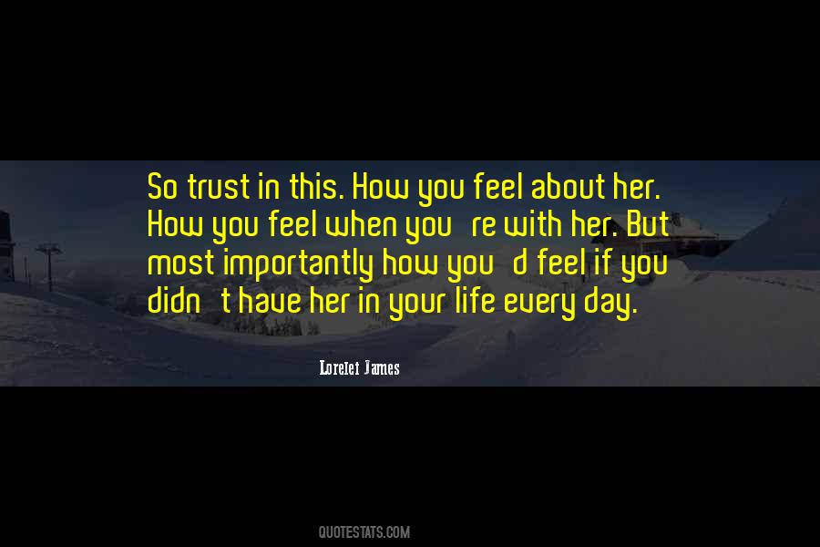 Feel When Quotes #1187246