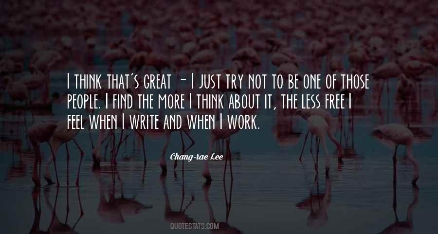 Feel When Quotes #1202667