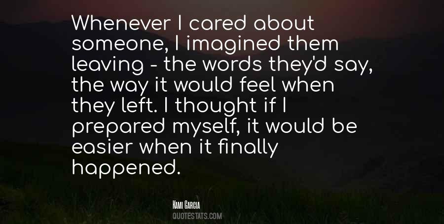 Feel When Quotes #1339171