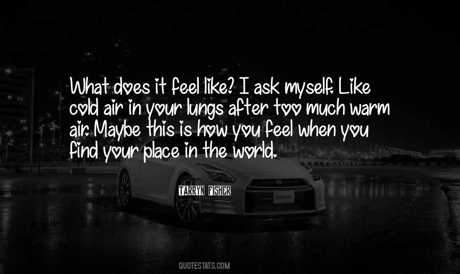 Feel When Quotes #1408205