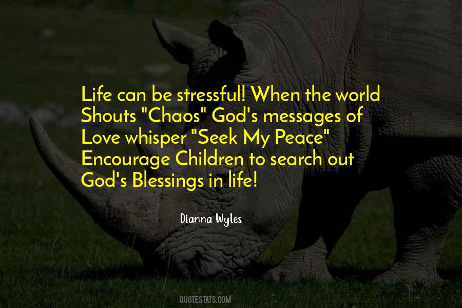 Quotes About God's Blessings In Life #403210