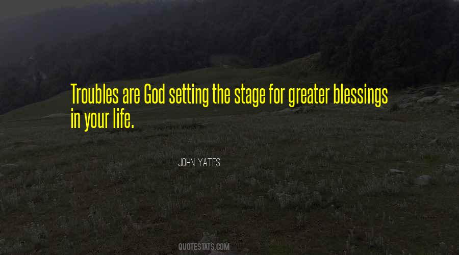 Quotes About God's Blessings In Life #641026