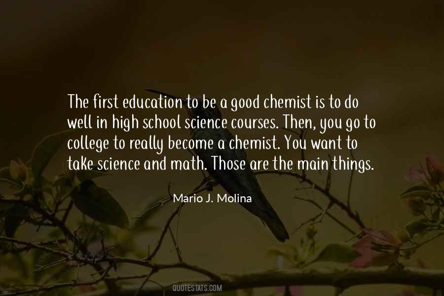 Quotes About Chemist #1305373