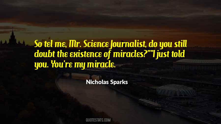 Science Miracles Quotes #244859