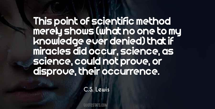 Science Miracles Quotes #899098