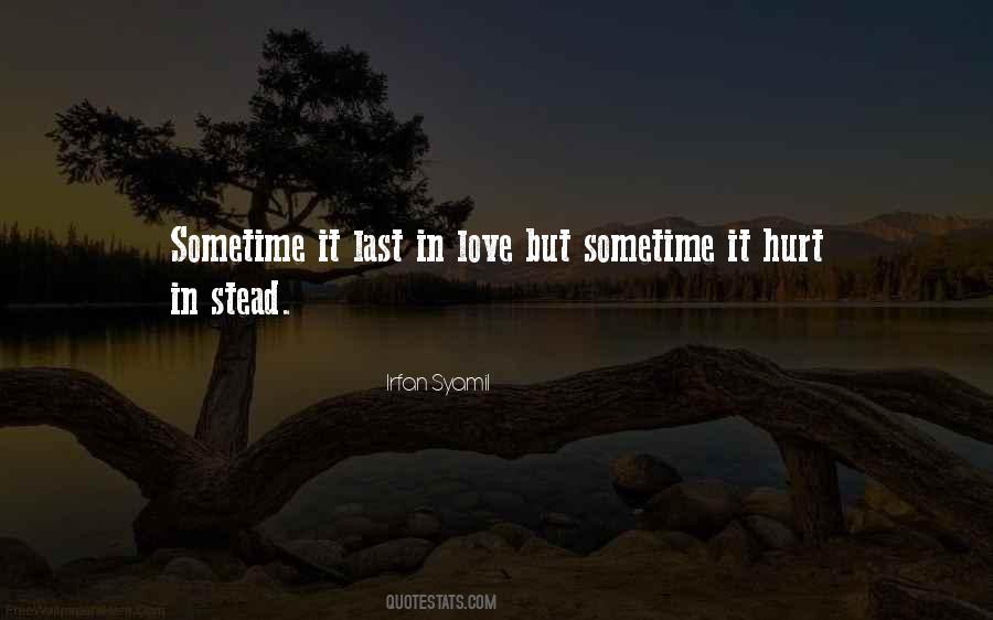 Quotes About Hurt By Someone You Love #49318