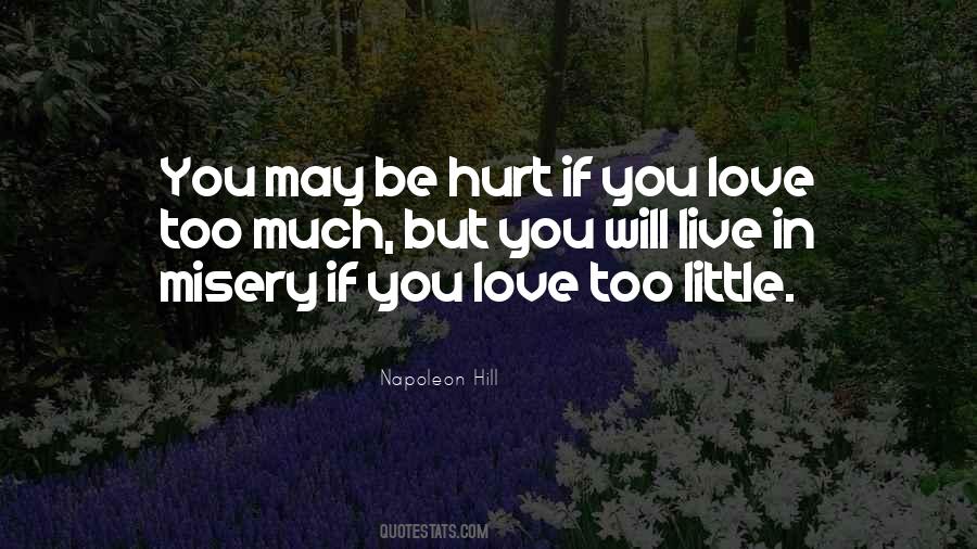 Quotes About Hurt By Someone You Love #7290